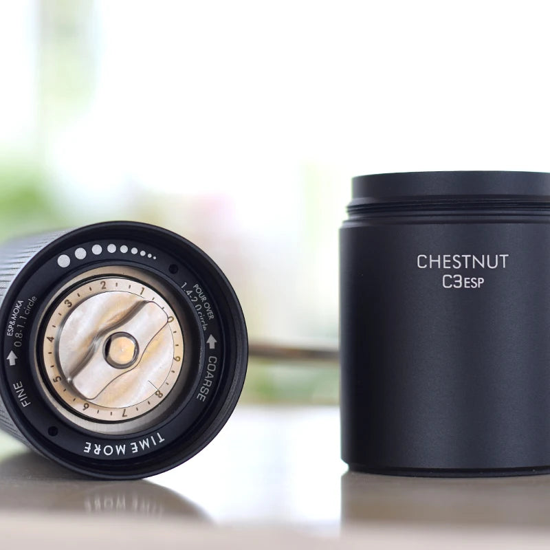 TIMEMORE Chestnut C3ESP C3S Manual Coffee Grinder All-metal Body & S2C Burr Send Cleaning Brush Free Shipping