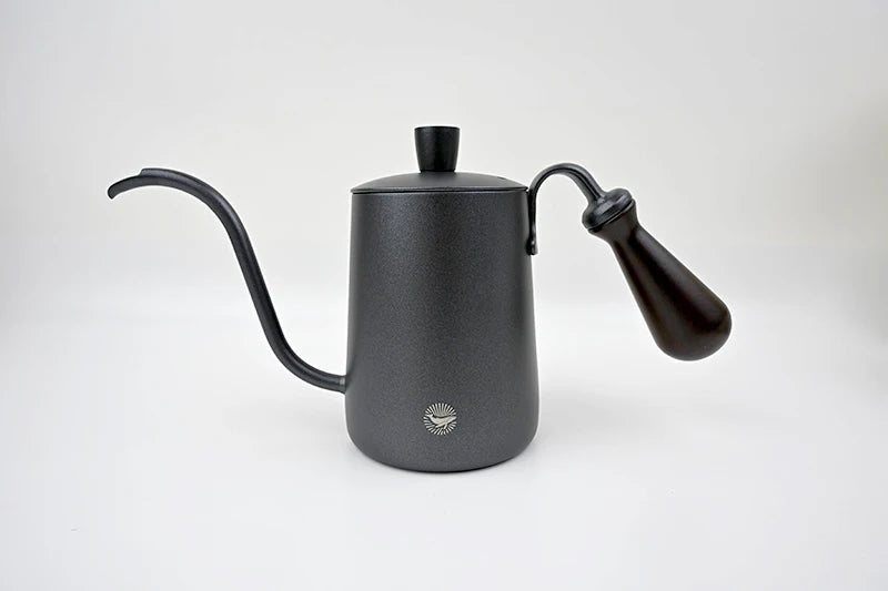 CAFEDE KONA Pour-over Kettle For Coffee And Tea 600ml Rosewood handle Stainless Steel Gooseneck Specialty Kettle LongSpout