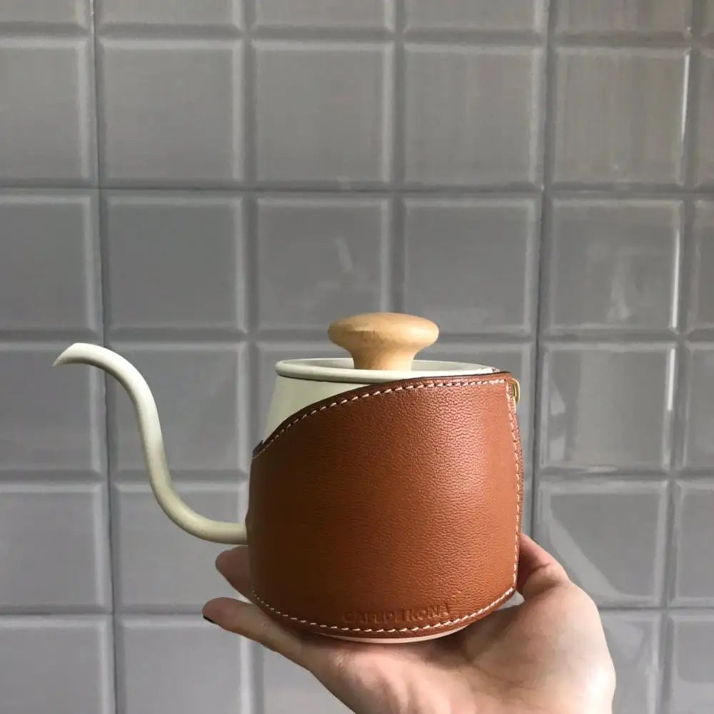 CAFEDE KONA Handleless Mini Drip Kettle Pour Over Kettle Coffee Pot 360ml Enables You To Brew More Flexibly And Easily