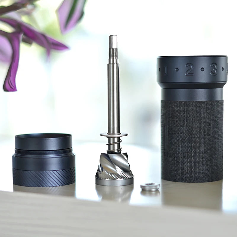 1Zpresso ZP6 S Special Manual Coffee Grinder 48mm burrs finer adjustment mechanism primarily designed for pour-over