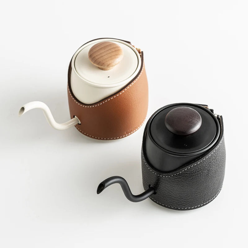 CAFEDE KONA Handleless Mini Drip Kettle Pour Over Kettle Coffee Pot 360ml Enables You To Brew More Flexibly And Easily