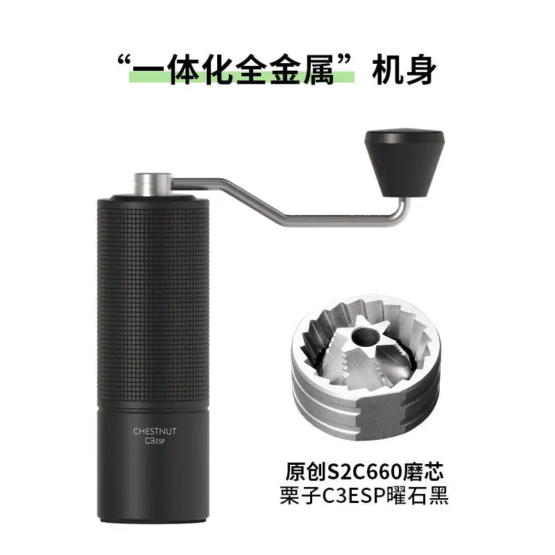 TIMEMORE Chestnut C3ESP C3S Manual Coffee Grinder All-metal Body & S2C Burr Send Cleaning Brush Free Shipping