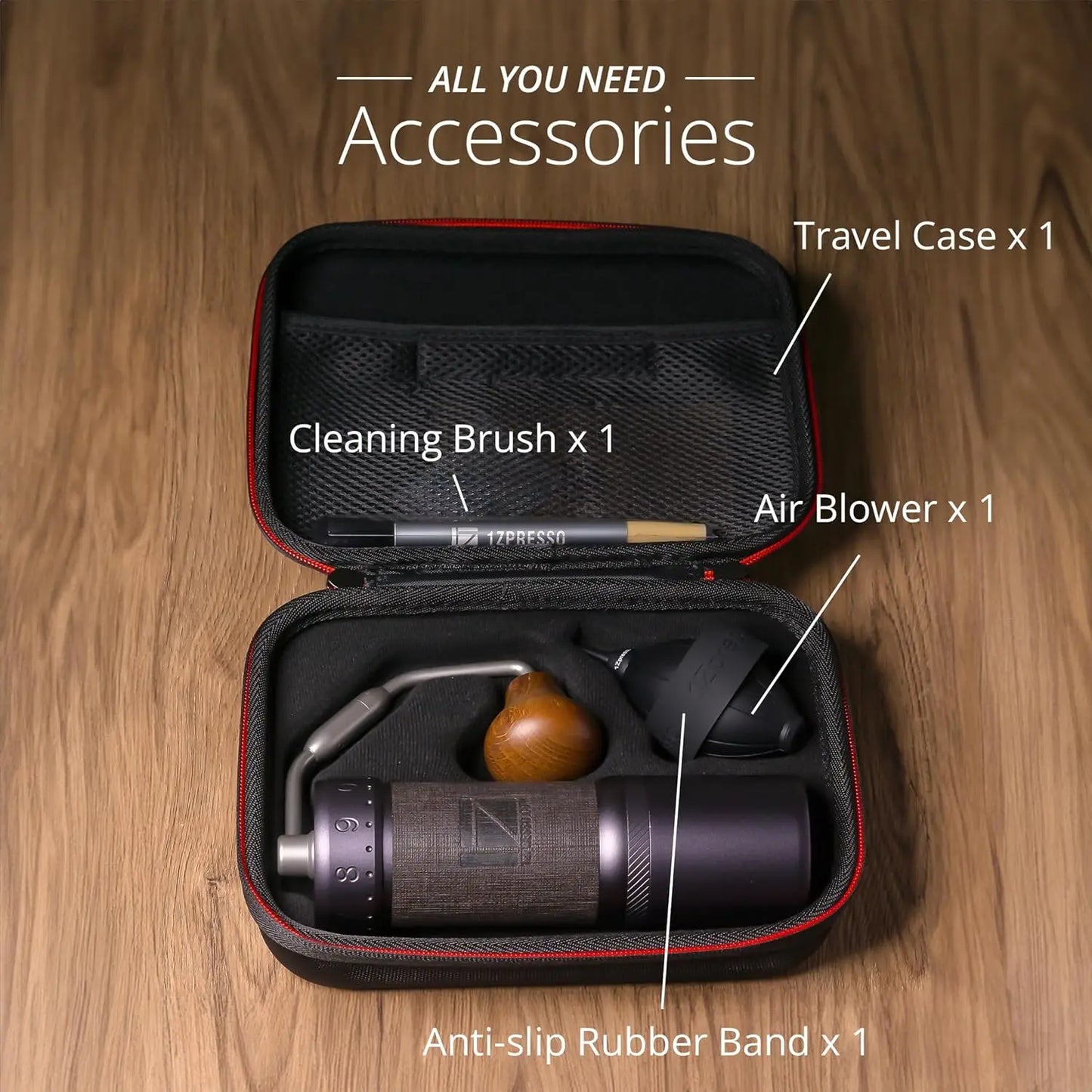 2024NEW 1zpresso Jultra coffee grinder Portable manual coffee mill adjustable 304stainless steel burr special 6core burr