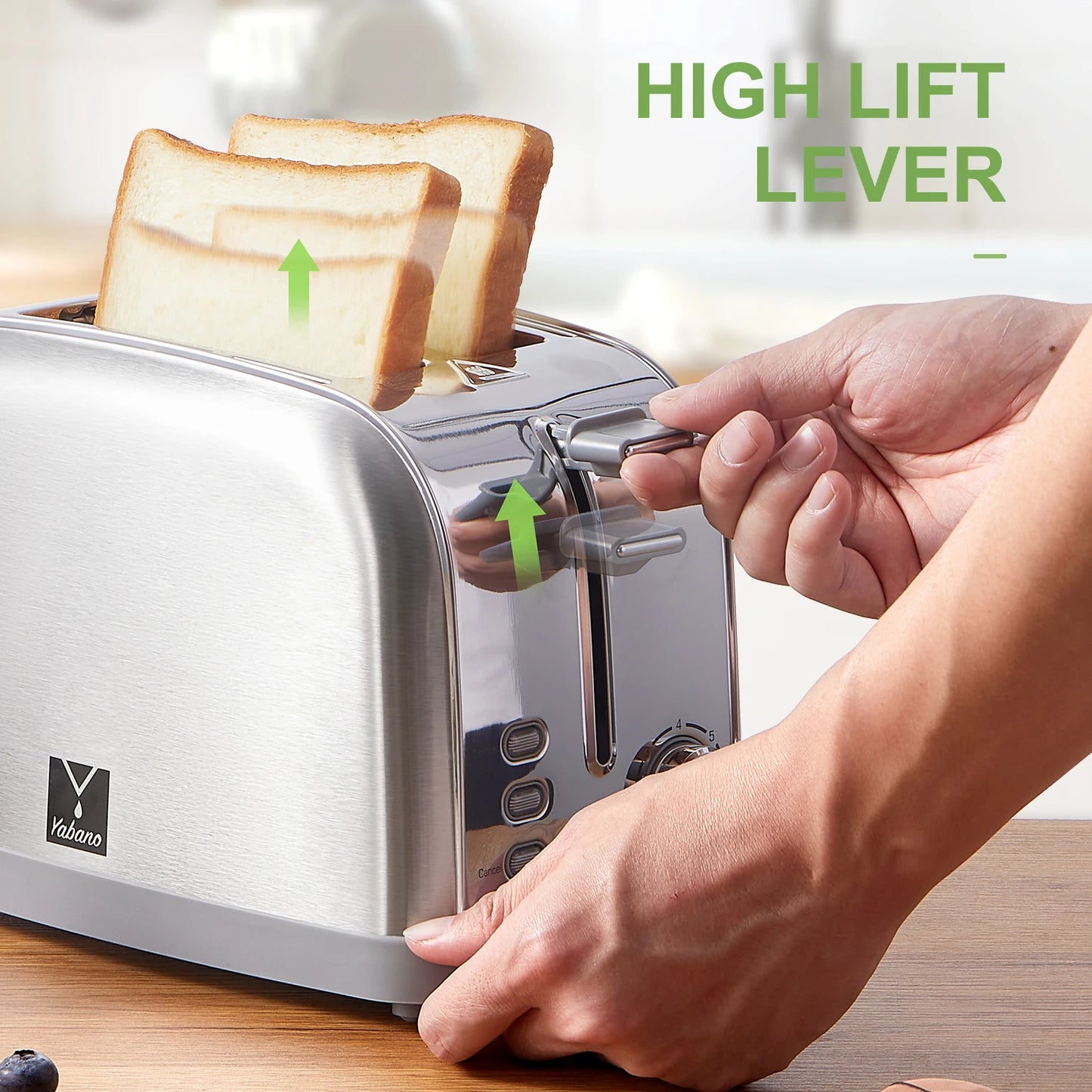2 slice toaster, Retro Bagel Toaster Toaster with 7 Bread Shade Settings, 2 Extra Wide Slots, Defrost/Bagel/Cancel Function, Rem