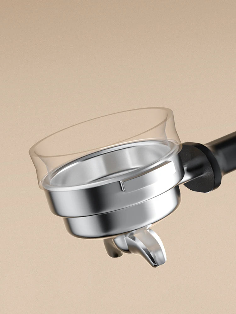 IN Stock TIMEMORE Espresso Powder Receiving Ring 58mm Stainless Steel Aluminium Alloy Powder Receiving Ring Coffee Accessories