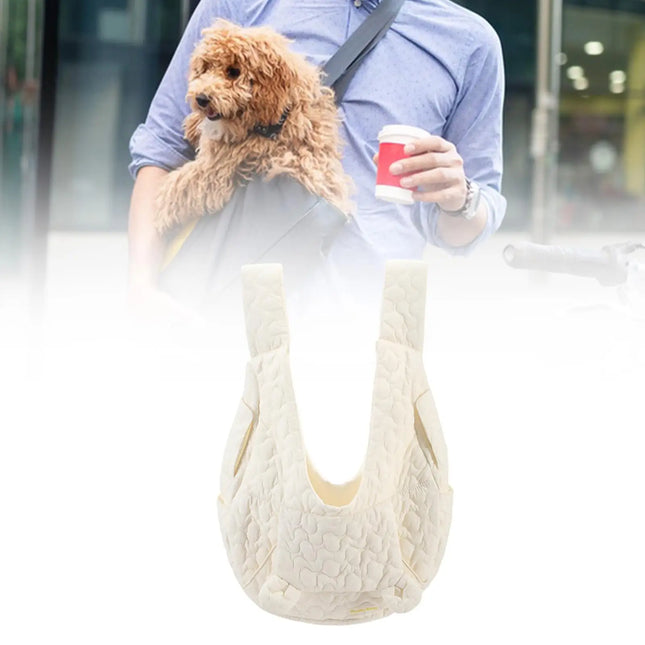 Multifunctional Pet Carrier Backpack & Chest Bag - Breathable Foldable for Cats & Small Dogs