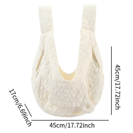 Multifunctional Pet Carrier Backpack & Chest Bag - Breathable Foldable for Cats & Small Dogs
