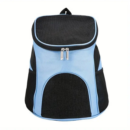 JTPAWS Nylon Pet Carrier Backpack - S/L, Breathable, Walking & Hiking, Black/Blue/Red/Coffee