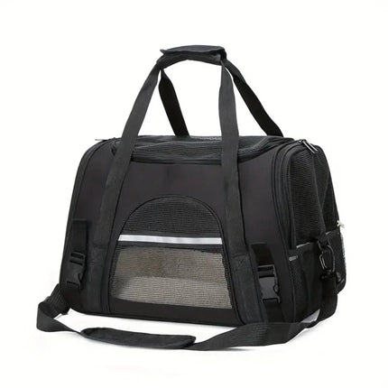 Soft-Sided Pet Carrier for Large & Medium Cats - Oxford, M/L, 5 Colors