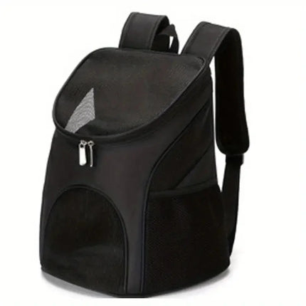 JTPAWS Nylon Pet Carrier Backpack - S/L, Breathable, Walking & Hiking, Black/Blue/Red/Coffee