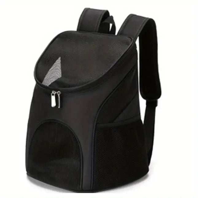 JTPAWS Nylon Pet Carrier Backpack - S/L, Breathable, Walking & Hiking, Black/Blue/Red/Coffee
