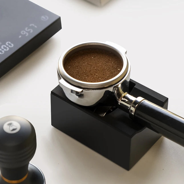 TIMEMORE Magic Cube Coffee Espresso Portafilter Stand Tamp Station Portafilter Holder Tamping Spot Partner Of Tamper Portafilter
