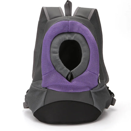 Petguider Nylon Mesh Head-Out Dog Carrier Backpack - S/L, Outdoor Hiking, 6 Colors