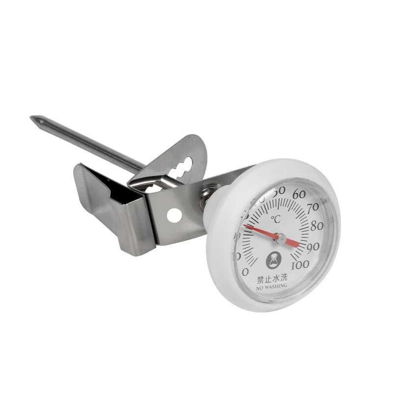 TIMEMORE Kitchen thermometer Manual coffee thermometer milk coffee drawing using pen type clip pointer