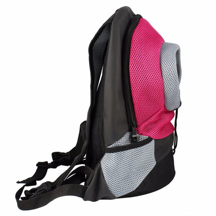 Petguider Nylon Mesh Head-Out Dog Carrier Backpack - S/L, Outdoor Hiking, 6 Colors