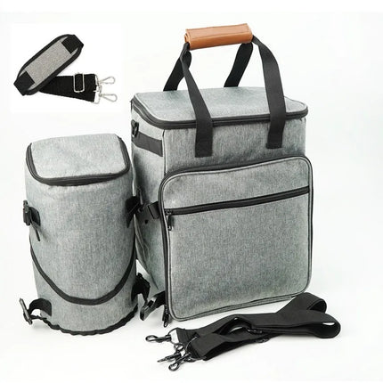Airline Approved Pet Travel Organizer Backpack - 22.5L Weekend Tote with Multiple Pockets