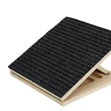 Adjustable Wooden Dog Ramp for Stairs - Compact Non-Slip Step for Small Dogs & Cats