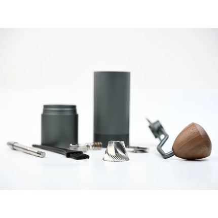 MAVO Wizard Manual Coffee Grinder,Espresso Hand Grinder,Hexagonal Grinding Core Burr, All Metal Build & Precision Adjustment