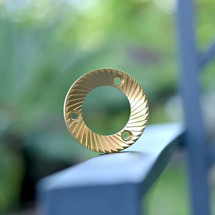 64mm Flat Burrs with Titanium plating Sweet High-Uniformity Espresso Grinding, Commercial Espresso Coffee Bean Grinder Burrs