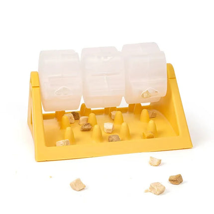 Interactive Dog Food Dispenser Toy - Puzzle Feeder with Leak-Proof Design, Slow-Feeding Design & Durable PP Material for Dogs
