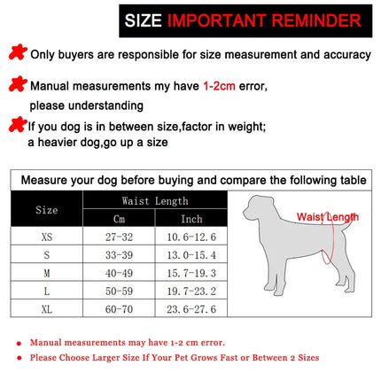 Reusable Washable Dog Diapers - High Absorbency Pet Pants for Small & Medium Dogs