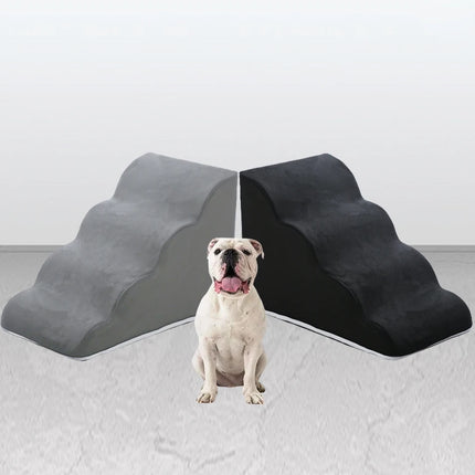Pet Ladder Steps - Non-Slip Dog & Cat Ramp for Sofa and Bed (2/3/4 Steps)
