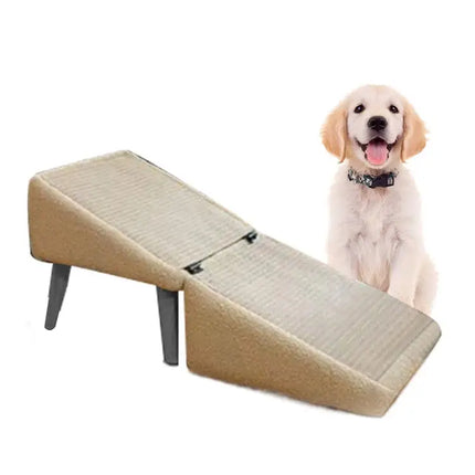 Foldable Dog Ramp for Bed & Vehicle - Non-Slip, Supports up to 50kg
