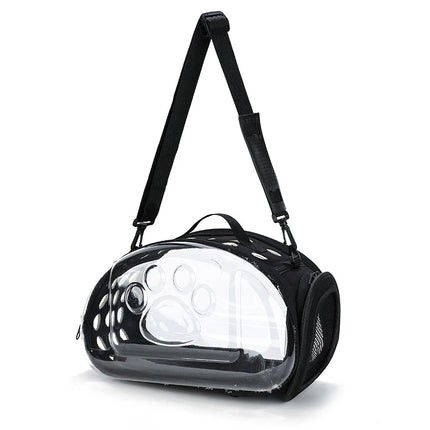 EVA Foldable Transparent Pet Carrier - S(35x20x22cm, up to 1.5kg) / L(42x33x28cm, up to 4kg), 5 Colors