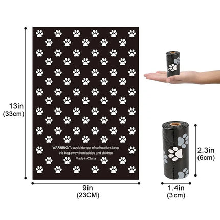 Dog Poop Bags Pet Poop Bags Disposable Dog Waste Bag Bulk Poop Bag Leak-Proof Dog Waste Bags for Pet Supplies