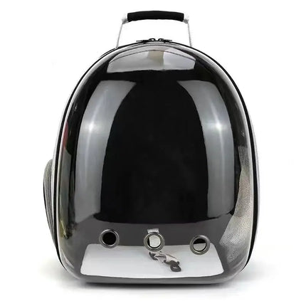 Airline Approved Cat Carrier Backpack - 36x26x40cm, up to 8kg, 9 Vents, Pink/Gray/Black