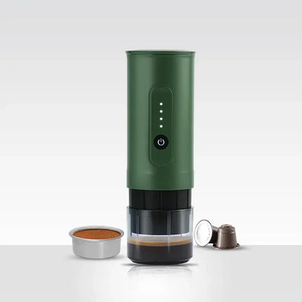 Tcolors USB coffee maker Capsule and Ground Coffee Machine Maker for Camping Outdoor With 100ml Large Water tank