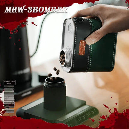 IN Stock MHW-3BOMBER 600ml Metal Sealed Container with Air Valve Airtight Canister Portable Storage Bag Coffee Camping Tools