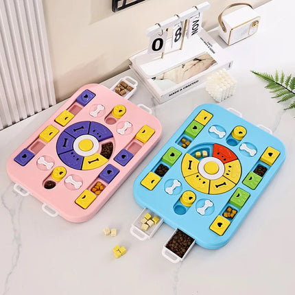 Interactive Dog Puzzle & Enrichment Toy for Puppies and Adult Dogs