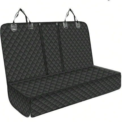 Dog Car Seat Cover with Middle Armrest Access - Waterproof Pet Travel Carrier Mat