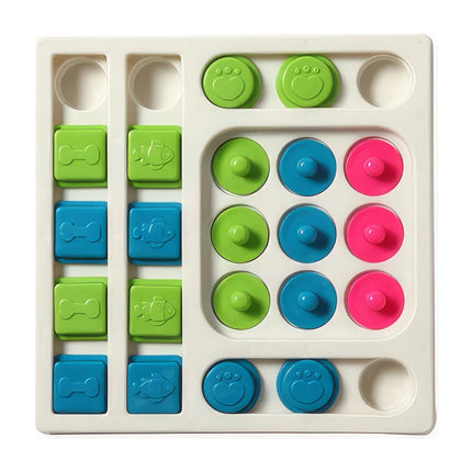 Dog Puzzle Toys Slow Feeder Interactive Puppy Increase IQ Training Game Food Dispenser Slowly Eating NonSlip Bowl Pet Dogs Toy