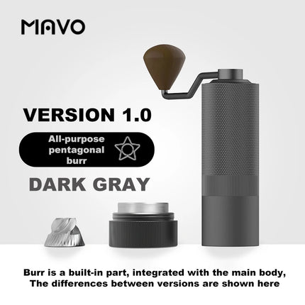 MAVO Manual Coffee Grinder Portable Pour over & Espresso Grinder Hand Grinding Coffee Mill Coffee Machine Coffee Grinders