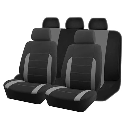 Universal Car Seat Covers Full Set - Polyester Fabric, Fits Most Cars, SUVs & Trucks
