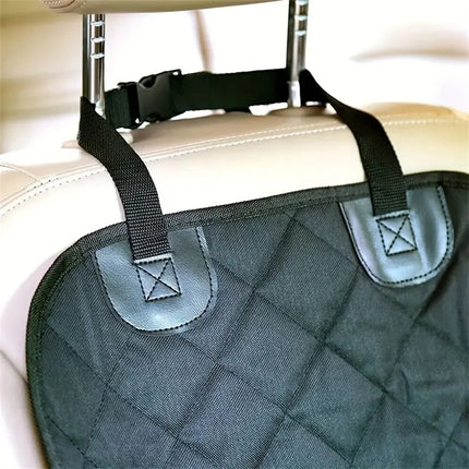 Quilted Dog Car Seat Cover - Waterproof Anti-Slip Oxford Fabric for Cars, Trucks & SUVs