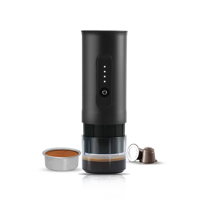 Tcolors USB coffee maker Capsule and Ground Coffee Machine Maker for Camping Outdoor With 100ml Large Water tank