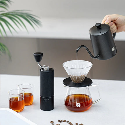 In Stock Timemore Chestnut C2S C3S Manual Coffee Grinder Set Include Coffee Pot Coffee Measuring Spoon Thermometer Barista Tools
