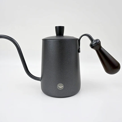 CAFEDE KONA Pour-over Kettle For Coffee And Tea 600ml Rosewood handle Stainless Steel Gooseneck Specialty Kettle LongSpout