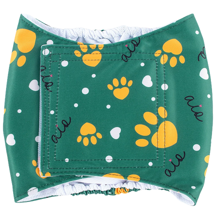 Male Dog Diapers Washable & Reusable - Eco-Friendly Pet Sanitary Wraps, Waterproof Leak-Proof Doggie Diapers Perfect for Puppies