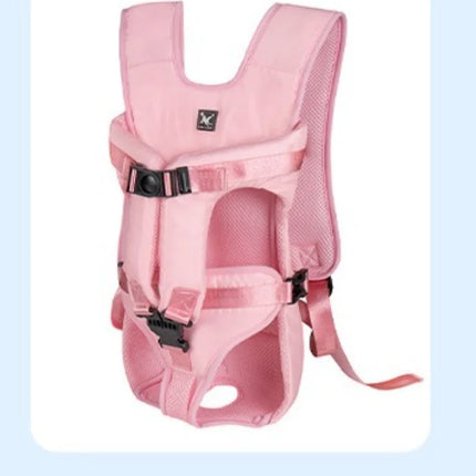 Front-Hugging Large Dog Backpack - Breathable Outdoor Carrier, S/M/L/XL, 7 Colors