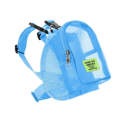 Mesh Nylon Pet Sling Carrier Handbag - Lightweight, All Seasons, Purple/Grey/Black/Blue