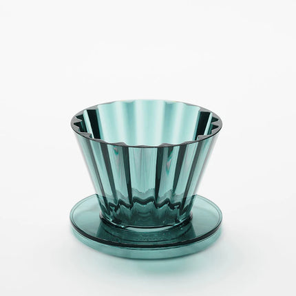 Cupcake Coffee Dripper 1-2Cups,Pour-over Coffee Brewer,BPAfree,Compatible with basket filters,boosts clarity and layered flavors