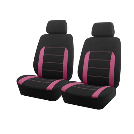Universal Car Seat Covers Full Set - Polyester Fabric, Fits Most Cars, SUVs & Trucks