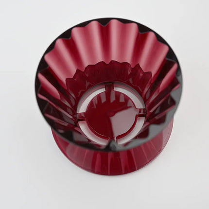 Cupcake Coffee Dripper 1-2Cups,Pour-over Coffee Brewer,BPAfree,Compatible with basket filters,boosts clarity and layered flavors