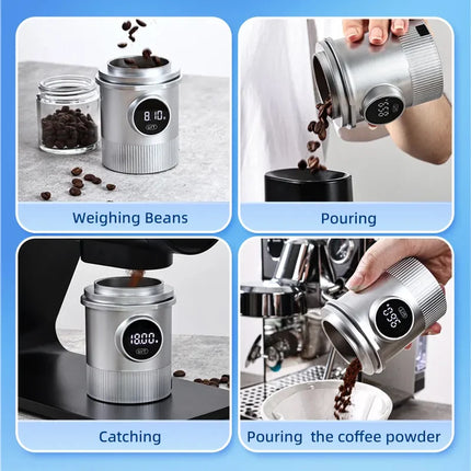 Digital Coffee Weighting Lcd  Electronic Weighing Scale coffee dosing cup KC232 cup scale 500g