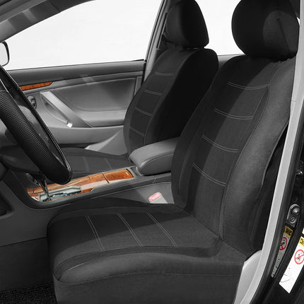 Universal Car Seat Covers Full Set - Polyester Fabric, Fits Most Cars, SUVs & Trucks