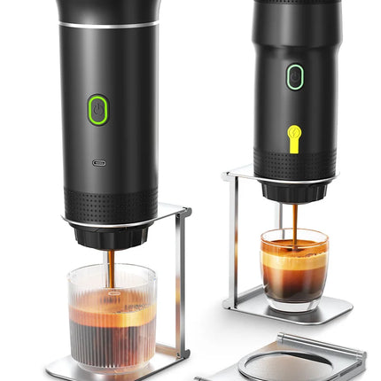 3-in-1 Capsule Powder Travel Coffee Maker Wireless Electric Portable Espresso Coffee Machine for Car & Home Camping Coffee Maker